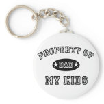 Property of My Kids keychains