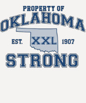 Property of Oklahoma Strong Shirt t-shirts