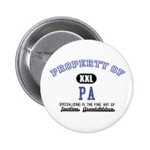 Property of Pa Button