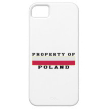 Property Of Poland iPhone 5 Case
