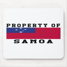 Property Of Samoa Mousepads