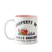 Property of Santa's Workshop Gift Mugs