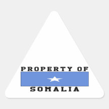 Property Of Somalia Stickers
