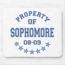Property Of Sophomore Mousepad