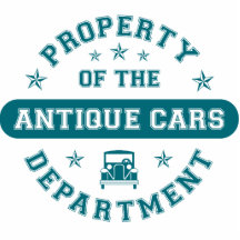 Property of the Antique Cars Department Acrylic Cut Outs