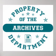 Property of the Archives Department Print