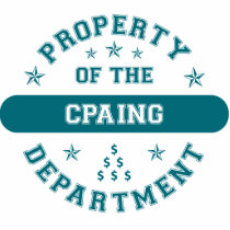 Property of the CPAing Department Acrylic Cut Out