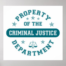 Property of the Criminal Justice Department Print