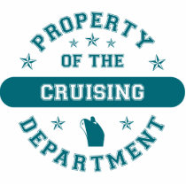 Property of the Cruising Department Acrylic Cut Outs