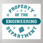 Property of the Engineering Department Poster