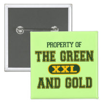 Property of The Green and Gold1 Buttons
