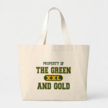 Property of The Green and Gold1 Tote Bag