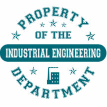 Property of the Industrial Engineering Department Acrylic Cut Out