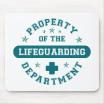 Property of the Lifeguarding Department Mouse Pad