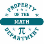 Property of the Math Department Photo Sculptures