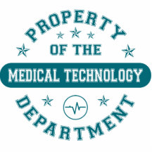 Property of the Medical Technology Department Acrylic Cut Out