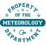 Property of the Meteorology Department Photo Sculptures