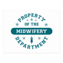 Property of the Midwifery Department Post Card