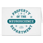 Property of the Neuroscience Department Card