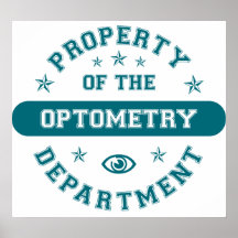 Property of the Optometry Department Poster