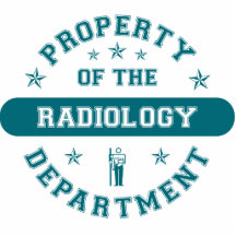 Property of the Radiology Department Cut Out