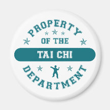 Property of the Tai Chi Department Fridge Magnets