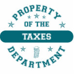 Property of the Taxes Department Cut Out