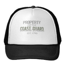 Property of the US Coast Guard (Green) Hat