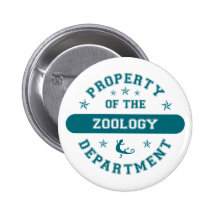 Property of the Zoology Department Buttons