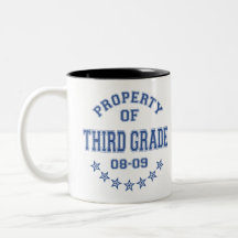 Property Of Third Grade Coffee Mugs