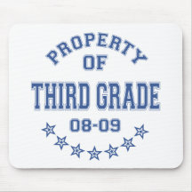 Property Of Third Grade Mouse Pad