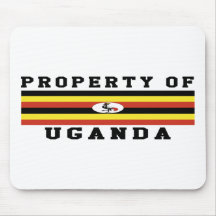 Property Of Uganda Mousepads