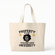 Property Of Vampire University Tote Bags