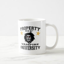 Property Of Vampire University Coffee Mug