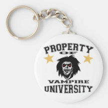 Property Of Vampire University Keychains