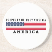 Property Of West Virginia Coasters
