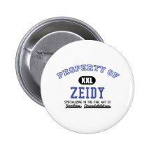 Property of Zeidy Pinback Buttons