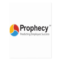Prophecy logo post card