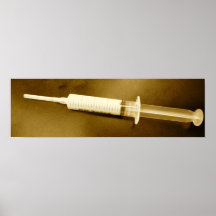 Propofol in sepia poster