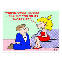 proposal short list post cards
