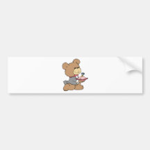 proposition ou conception d'ours de nounours de po adhésifs pour voiture