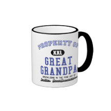 Propriété de grand grand-papa tasses