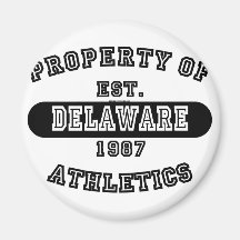 Propriété des chemises du Delaware Magnets