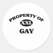 Propriété d'HOMOSEXUEL Adhésifs