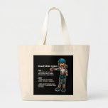 Pros and Cons Roller Derby Zombie Canvas Bag