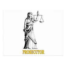 PROSECUTOR POSTCARD
