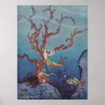Proserpina and the Sea Nymphs Posters