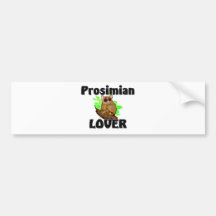 Prosimian Lover Bumper Sticker