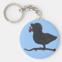 Prospects of a Young Bird Keychain