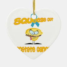 Prostate Cancer Christmas Ornament